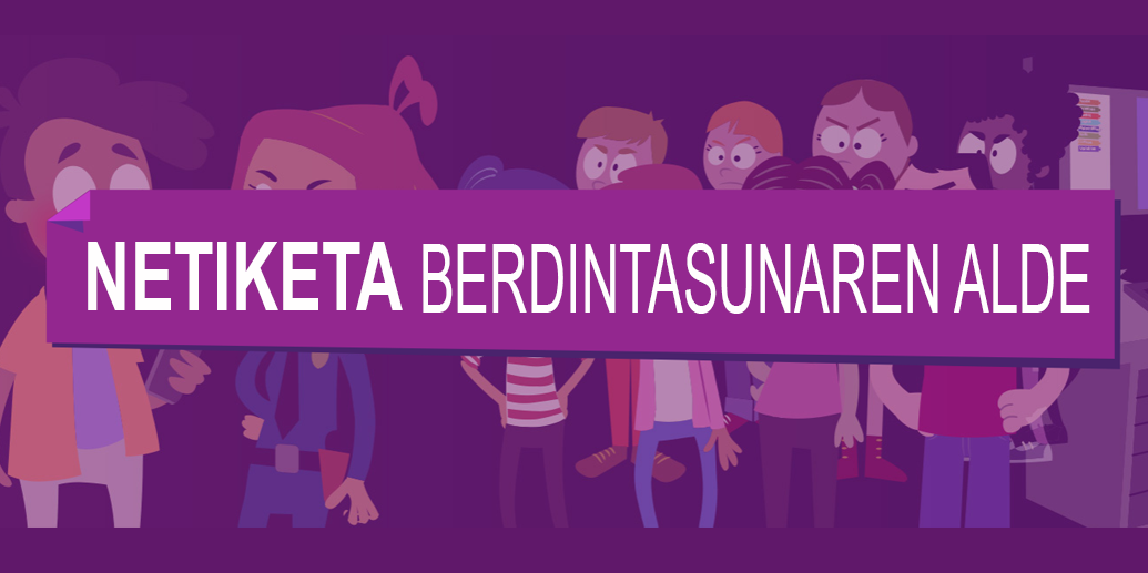 Netiketa berdintasunaren alde